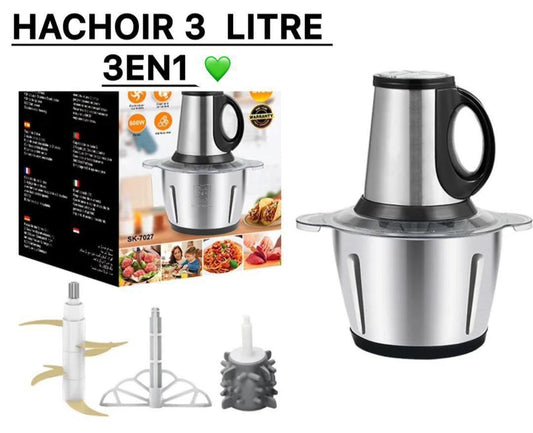 Électroménager Hachoir 3L 3 en 1