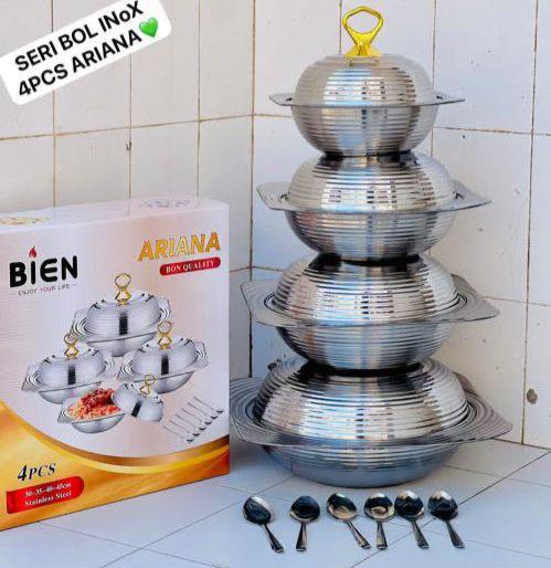 Vaisselle Ensemble bol inox 4pcs