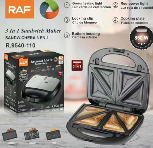 Électroménager Machine Sandwich 3 en 1